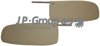 JP GROUP 8189809810 -  Солнцезащитный козырёк